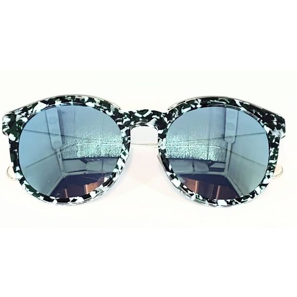DIOR BY CHRISTIAN DIOR BLUE BLOSSOM DESIGNER SUNGLASSES NEW IN CASE/BOX/CARD - Picture 4 of 13